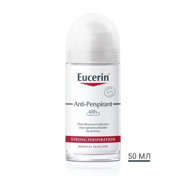 Антиперспірант Eucerin 69613 роликовий 48 годин захисту 50 мл.