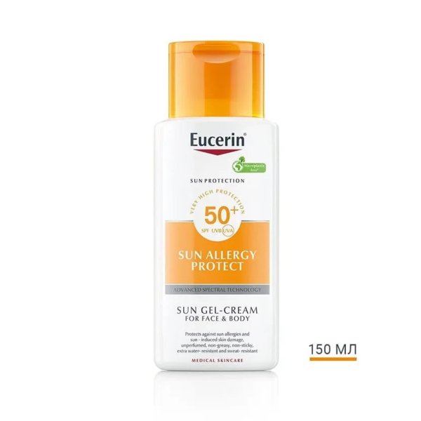 Крем-гель сонцезахисний Eucerin Sun Protect, SPF 50, 63944 150 мл