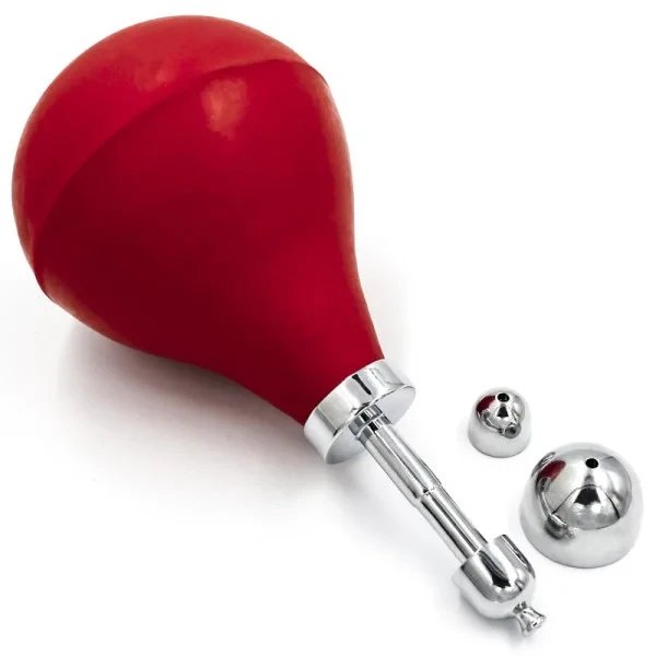 Баллон для продувания ушей Политцера, с 3 насадками