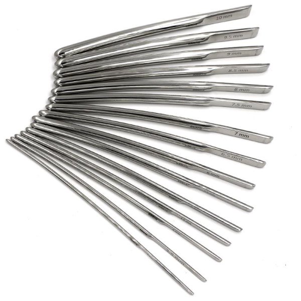 Расширители канала шейки матки, Гегара (Hegar) 15 штук