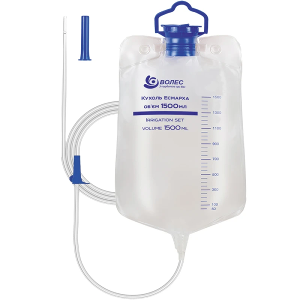 Кухоль Есмарха Волес 1500 мл. стерильний 