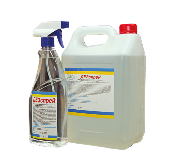 Дезінфекційний засіб ДЕЗспрей, для поверхонь 0,75 л.