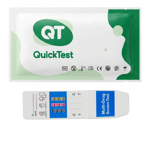 Тест на 3 наркотики: марихуана, морфін, амфетамін QuickTest QTD-3