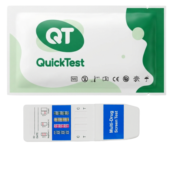 Тест на 4 наркотики: марихуана, морфін, амфетамін, метамфетамін QuickTest QTD-4