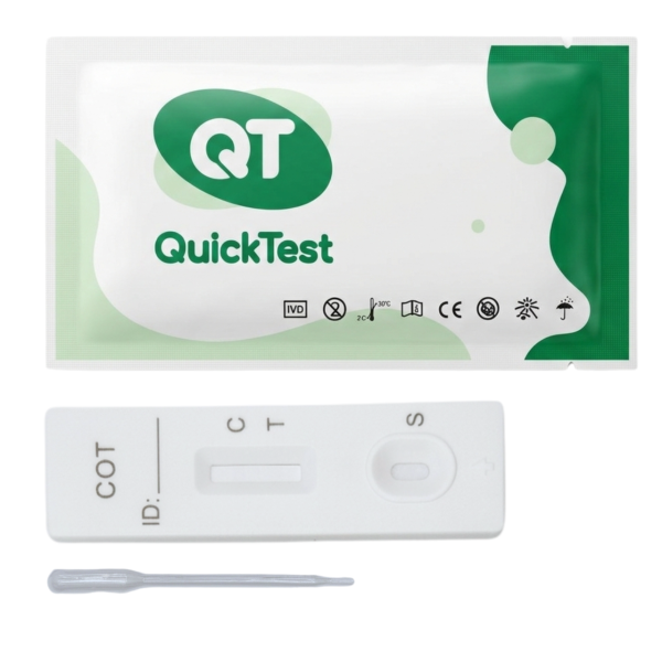 Тест на котинин/никотин (COT) QuickTest DCO-102