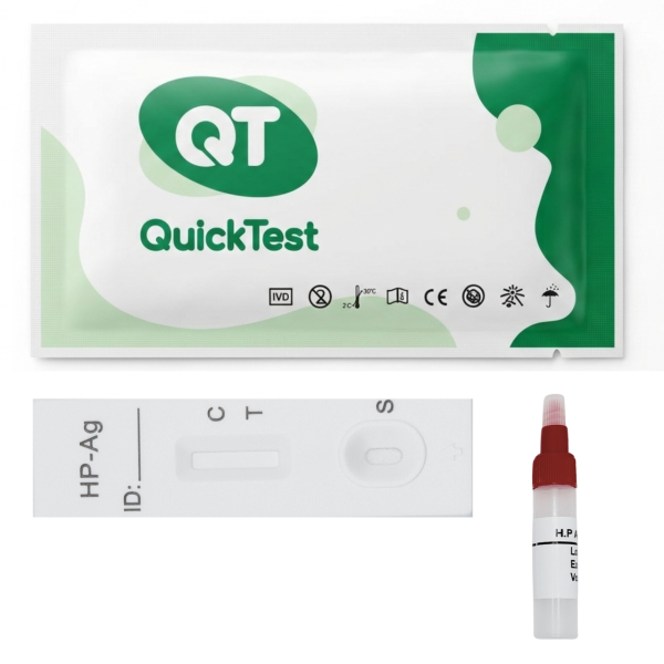 Тест на антиген H. Pylori (у калі) QuickTest IHP-602