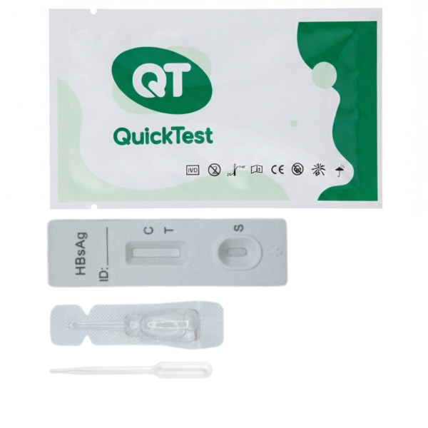 Експрес-тест на гепатит В (HBsAg) QuickTest IHB-402, 1 шт.